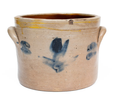 ELIZ.TOWN-N.J (J.M. Pruden, Elizabethtown, NJ) Stoneware Cake Crock