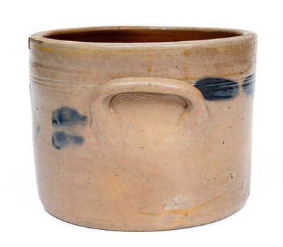ELIZ.TOWN-N.J (J.M. Pruden, Elizabethtown, NJ) Stoneware Cake Crock
