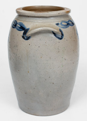 Attrib. Enoch Burnett, Washington, D.C., Stoneware Jar, mid 19th century