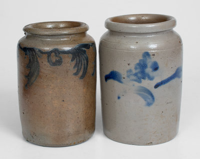 Lot of Two: 1/4 Gal. Philadelphia, Pennsylvania Stoneware Jars