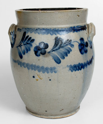 3 Gal. attrib. Remmey, Philadelphia, PA Stoneware Jar, circa 1865