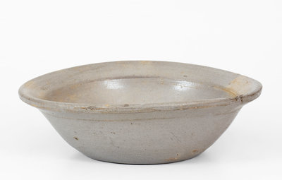 Stoneware Holy Water Bowl, probably Westerwald, Germany, 19th century