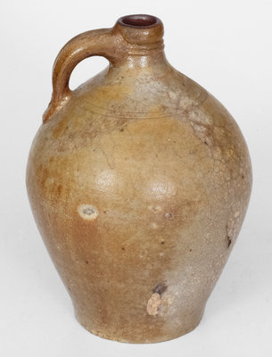 Small-Sized Stoneware Jug Marked BOSTON, Frederick Carpenter, early 19th century