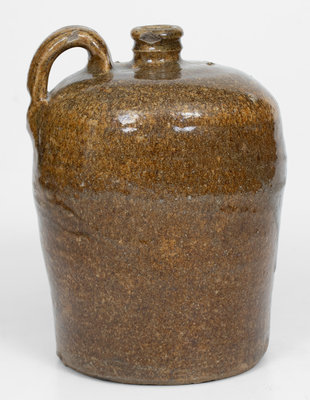 Edgefield District, South Carolina Alkaline-Glazed Stoneware Jug