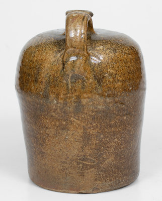 Edgefield District, South Carolina Alkaline-Glazed Stoneware Jug