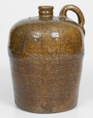 Edgefield District, South Carolina Alkaline-Glazed Stoneware Jug