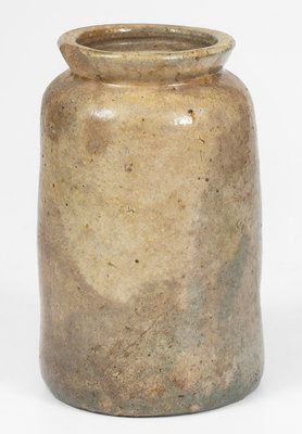 JOHN BELL / WAYNESBORO Stoneware Canning Jar