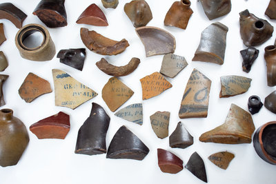 Large Group of Sherds Excavated in New Geneva, PA
