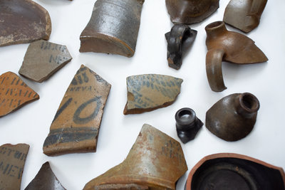 Large Group of Sherds Excavated in New Geneva, PA