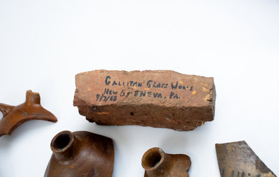 Large Group of Sherds Excavated in New Geneva, PA