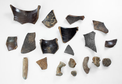 Large Group of Sherds Excavated in Perryopolis, PA