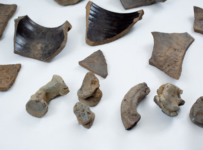 Large Group of Sherds Excavated in Perryopolis, PA