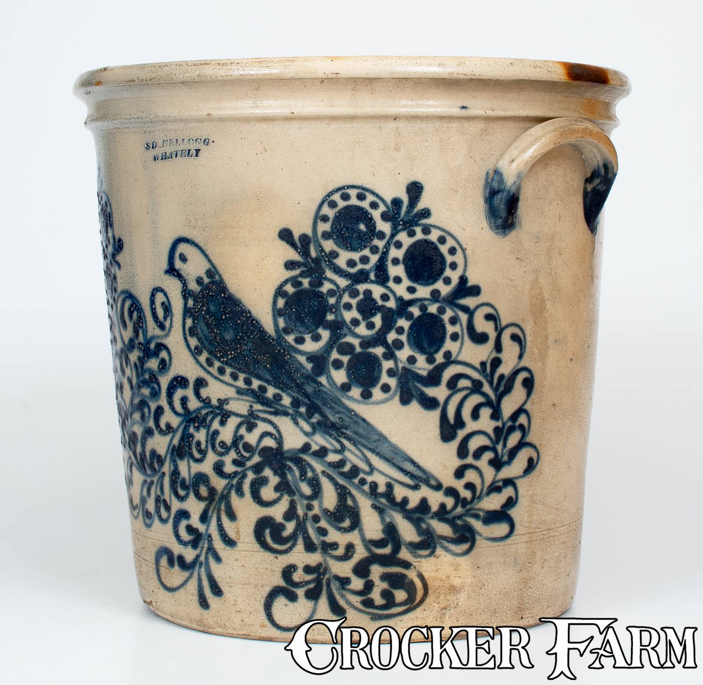 Featured Stoneware / Redware Auction Photos - Crocker Farm Stoneware ...