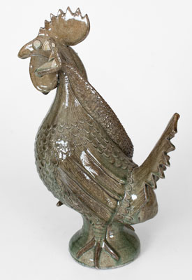 Clint Alderman (Georgia) Rooster w/ Applied Rattlesnake, 2001