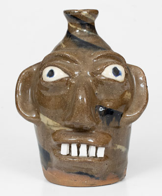 B.B. CRAIG / VALE, N.C. Swirl Face Jug