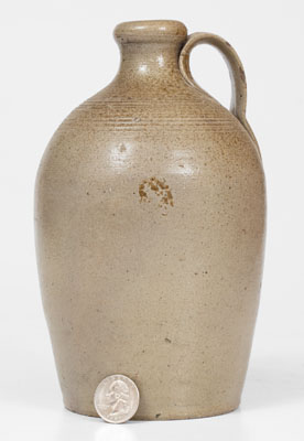 MOFFITT (Manley R. Moffitt, Randolph County, NC) 1/4 Gal. Stoneware Jug