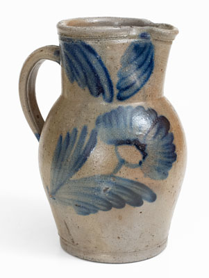 Half-Gallon Stoneware Pitcher attrib. William Linton, Baltimore, MD, circa 1860