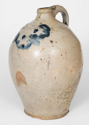 C. CROLIUS / MANUFACTURER / NEW-YORK Stoneware Jug, c1815