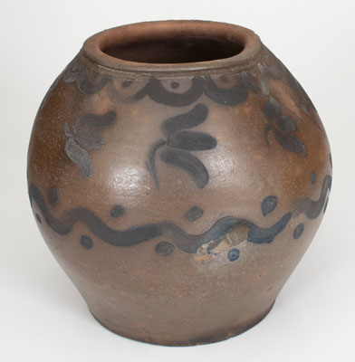 Very Rare 1894 Stoneware Urn, Western PA or West Virginia origin