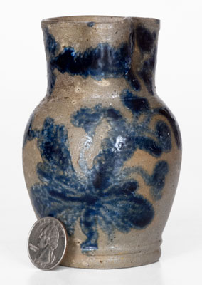 Rare Baltimore Stoneware Pitcher Inscribed