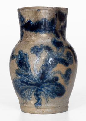 Rare Baltimore Stoneware Pitcher Inscribed 