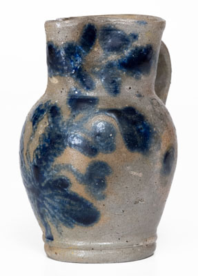 Rare Baltimore Stoneware Pitcher Inscribed 