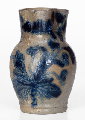 Rare Baltimore Stoneware Pitcher Inscribed 