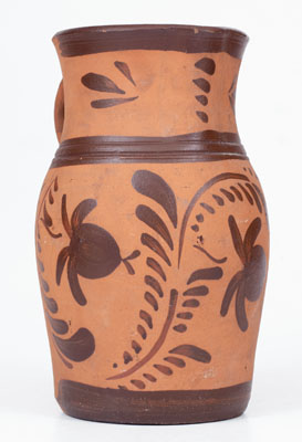 Southwestern PA Tanware Pitcher, New Geneva or Greensboro, PA