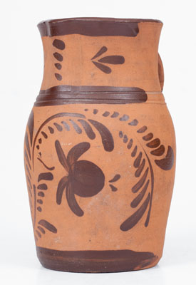 Southwestern PA Tanware Pitcher, New Geneva or Greensboro, PA