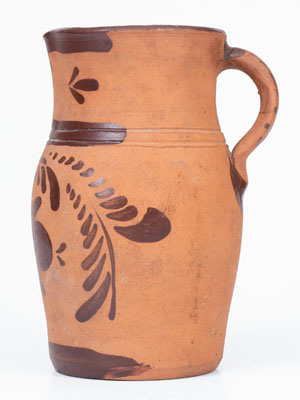Southwestern PA Tanware Pitcher, New Geneva or Greensboro, PA