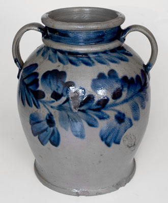 Highly Important H. MYERS (Henry Remmey at Henry Myers  Baltimore Stoneware Manufactory) Water Cooler