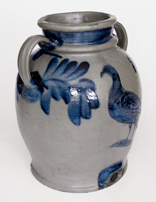 Highly Important H. MYERS (Henry Remmey at Henry Myers  Baltimore Stoneware Manufactory) Water Cooler