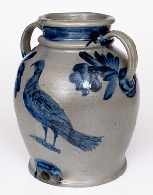 Highly Important H. MYERS (Henry Remmey at Henry Myers  Baltimore Stoneware Manufactory) Water Cooler