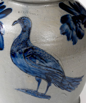 Highly Important H. MYERS (Henry Remmey at Henry Myers  Baltimore Stoneware Manufactory) Water Cooler