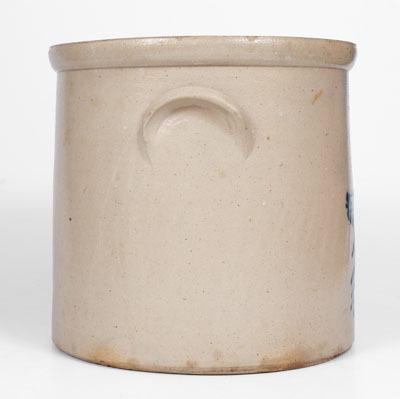 NEW YORK STONEWARE CO. / FORT EDWARD, N.Y. Four-Gallon Stoneware Chicken Crock