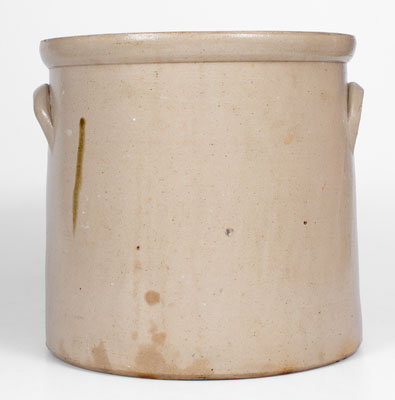 NEW YORK STONEWARE CO. / FORT EDWARD, N.Y. Four-Gallon Stoneware Chicken Crock