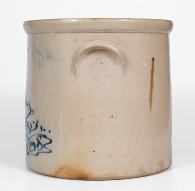 NEW YORK STONEWARE CO. / FORT EDWARD, N.Y. Four-Gallon Stoneware Chicken Crock