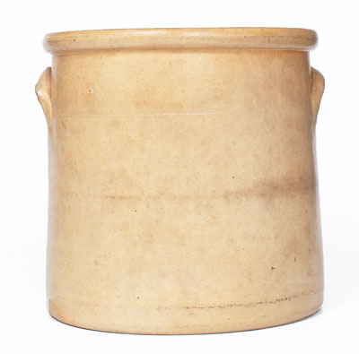 J.A. & C.W. UNDERWOOD, / FORT EDWARD, N.Y. Three-Gallon Stoneware Chicken Crock