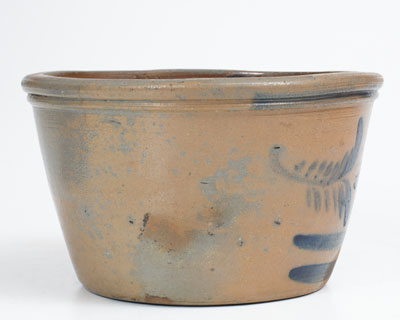 Attrib. Foell & Alt, East Birmingham, Pennsylvania Stoneware Bowl, c1860