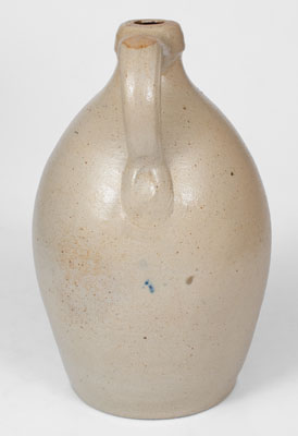 F. STETZENMEYER & Co. / ROCHESTER, N.Y. Two-Gallon Stoneware Jug w/ Cobalt Floral Decoration