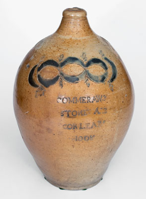 Fine COMMERAWS / STONEWARE / CORLEARS / HOOK Stoneware Jug
