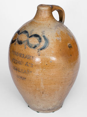 Fine COMMERAWS / STONEWARE / CORLEARS / HOOK Stoneware Jug