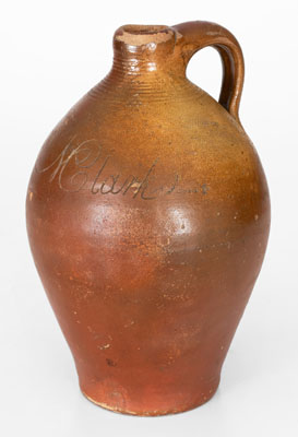 Extremely Rare Small-Sized Stoneware Jug Inscribed