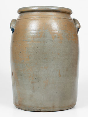 THOMPSON, WILLIAMS & CO. / MORGANTOWN, W. VA Stoneware Jar, c1875