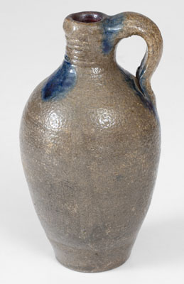 Small Northeastern Stoneware Jug, probably Manhattan / New York City, c1800