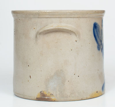 Attrib. Athens Pottery (Athens, New York) Stoneware Crock Dated 1894