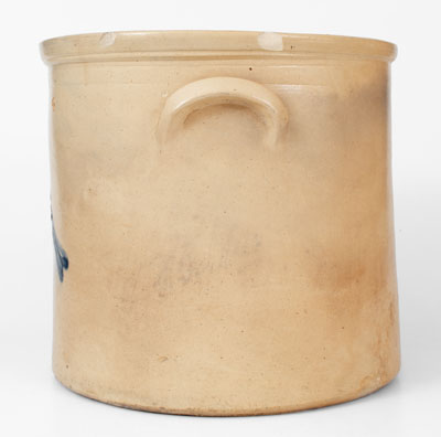 SEYMOUR & BOSWORTH / HARTFORD 6 Gal. Stoneware Crock w/ Bird Decoration