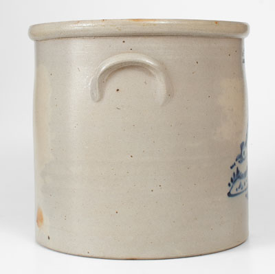 OTTMAN BRO'S & CO. / FORT EDWARD, NY 6 Gal. Stoneware Chicken Crock