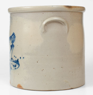 OTTMAN BRO S & CO. / FORT EDWARD, NY 6 Gal. Stoneware Chicken Crock