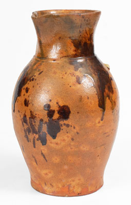 Anthony Baecher / Bacher Redware Pitcher, Signed